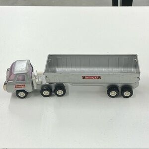 Buddy L Brute Silver Tractor Trailer Semi w/ Side Dump